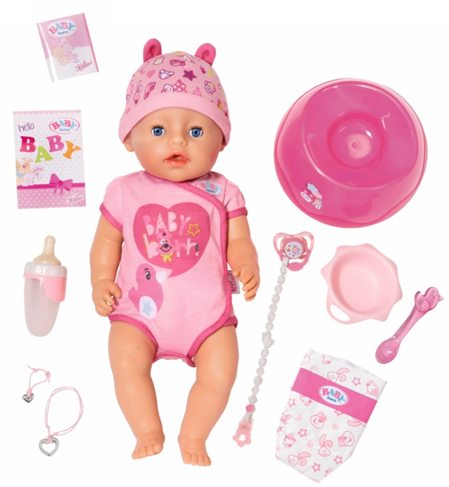 BABY BORN SOFT TOUCH GIRL 43CM - Toyworld Frankston