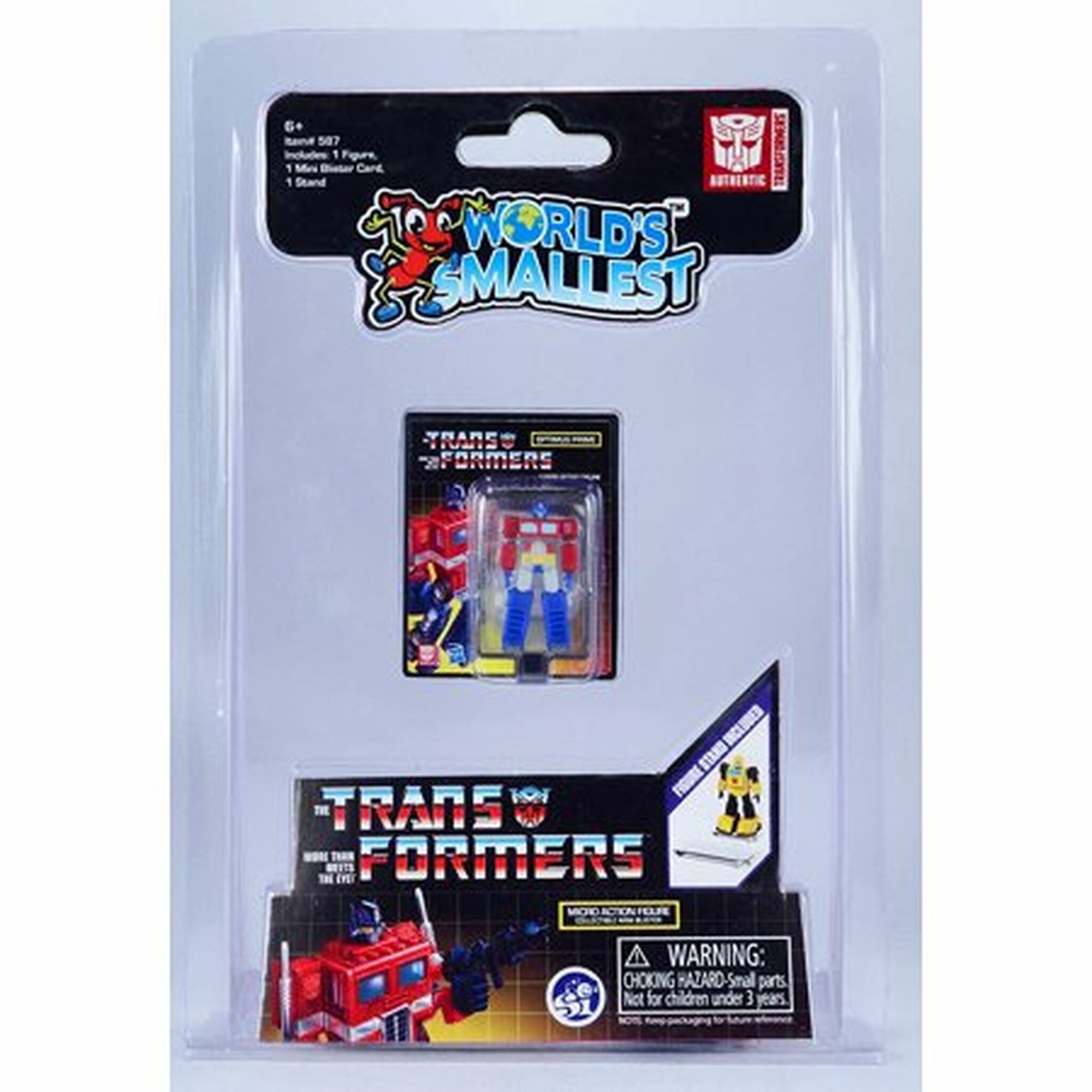 WORLDS SMALLEST TRANSFORMER MINI FIGURE - Toyworld Frankston