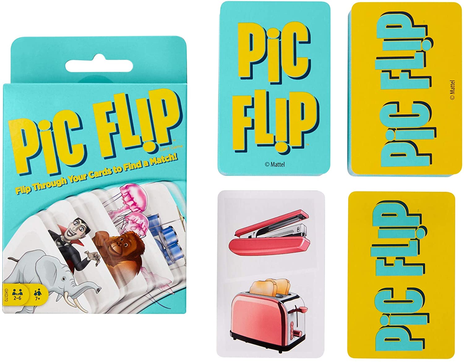 MATTEL GAMES FLIP PIC - Toyworld Frankston