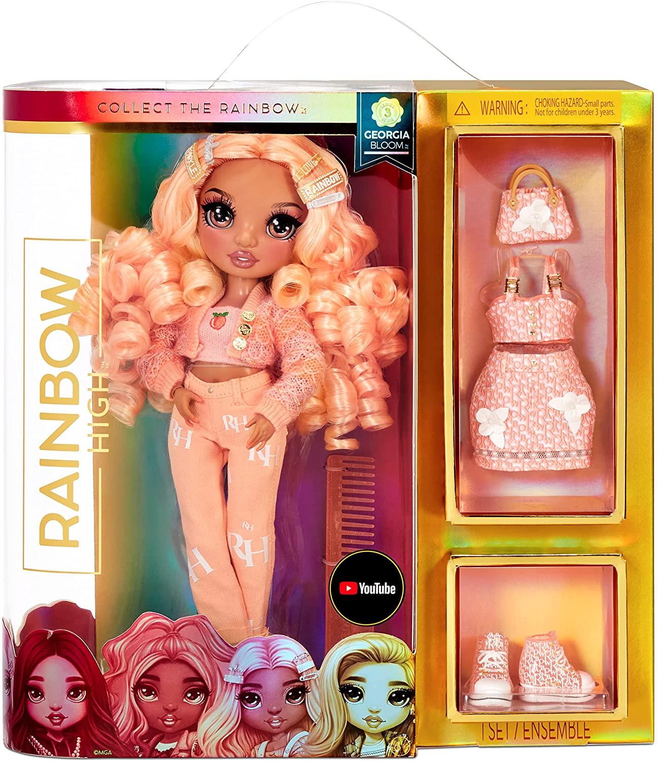 RAINBOW HIGH CORE FASHION DOLLS - GEORGIA - Toyworld Frankston