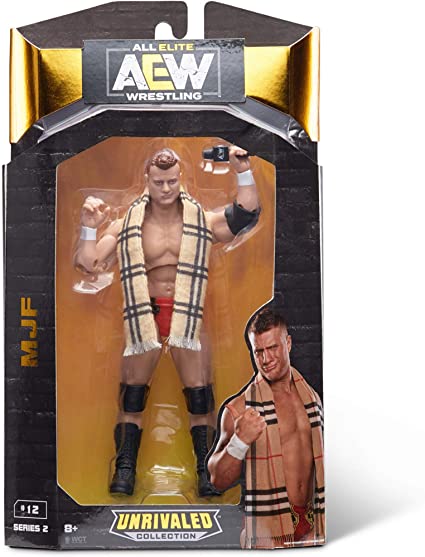 ALL ELITE WRESTLING 1 FIGURE PACK UNRIVALED  MJF - Toyworld Frankston