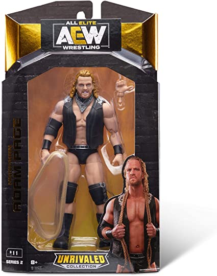 ALL ELITE WRESTLING 1 FIGURE PACK UNRIVALED  ADAM PAGE - Toyworld Frankston