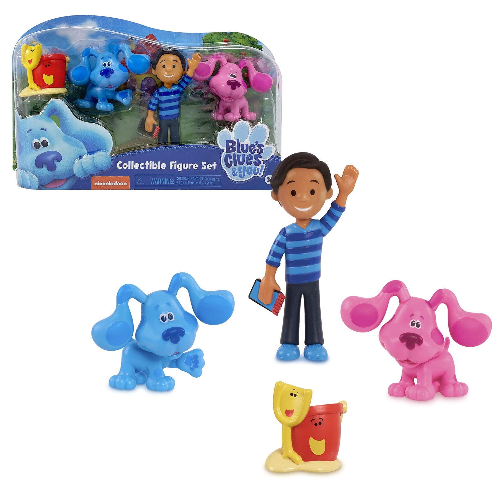 BLUES CLUES & YOU! COLLECTABLES FIGURE SET - Toyworld Frankston