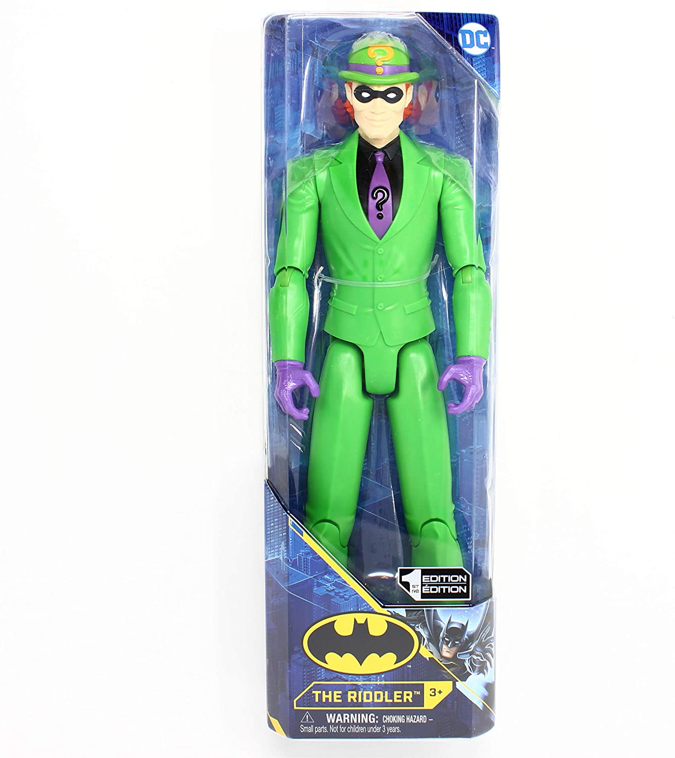 BATMAN 12 INCH FIGURE ASSORTMENT BATMAN THE RIDDLER - Toyworld Frankston
