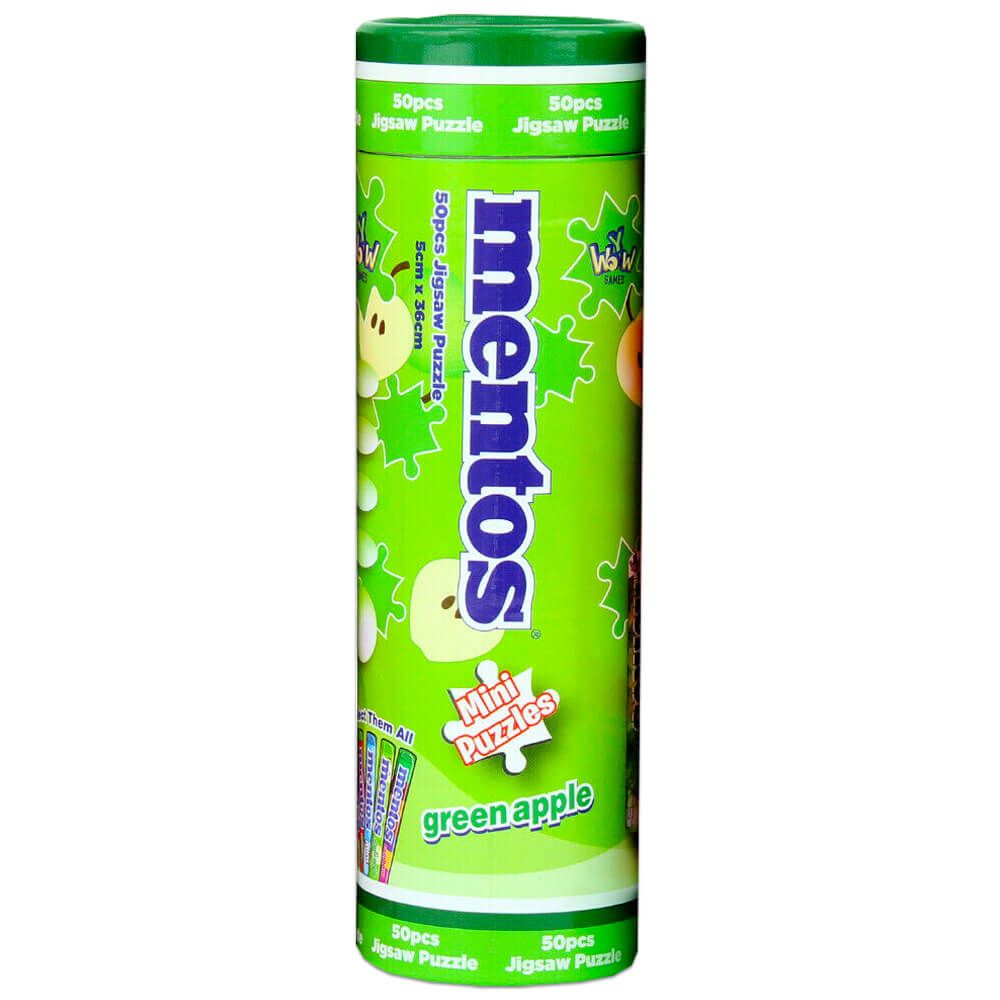 MINI PUZZLE MENTOS GREEN APPLE 50PC - Toyworld Frankston