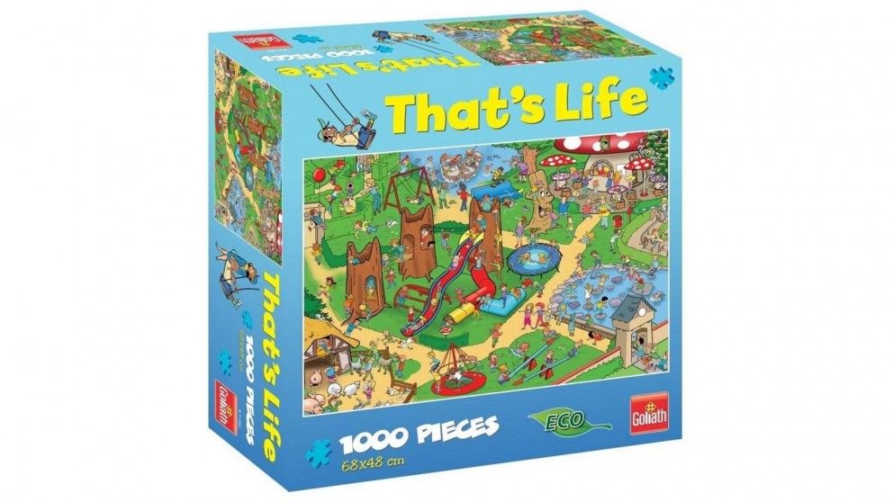THAT'S LIFE - Kids Playground Puzzle 1000pc - Toyworld Frankston