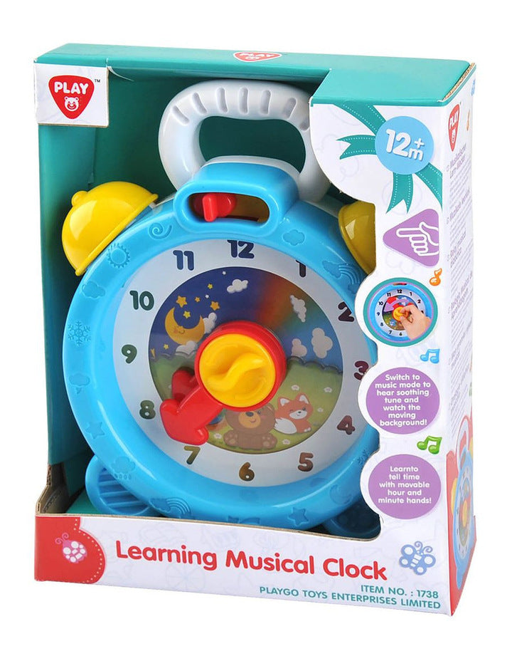 PLAYGO LEARNING MUSICAL CLOCK - Toyworld Frankston