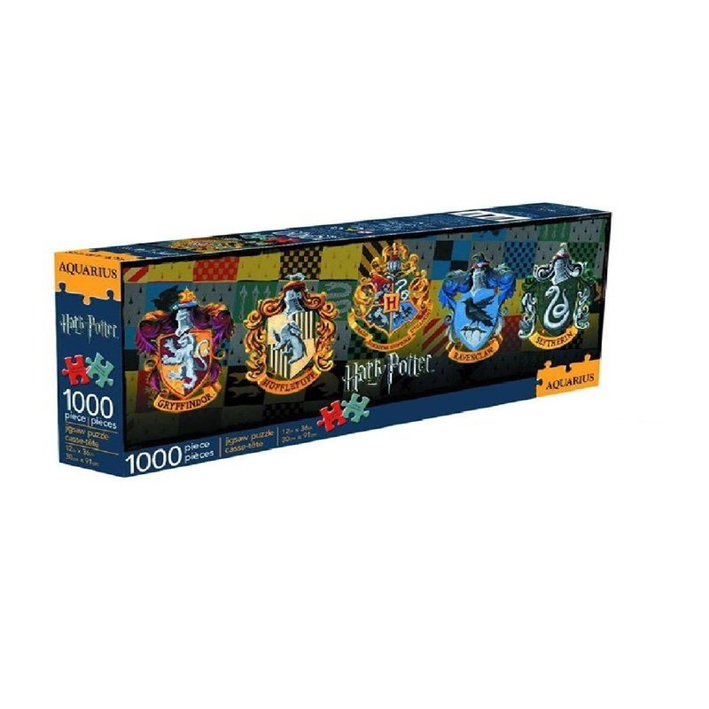HARRY POTTER CREST 1000PC SLIM PUZZLE - Toyworld Frankston