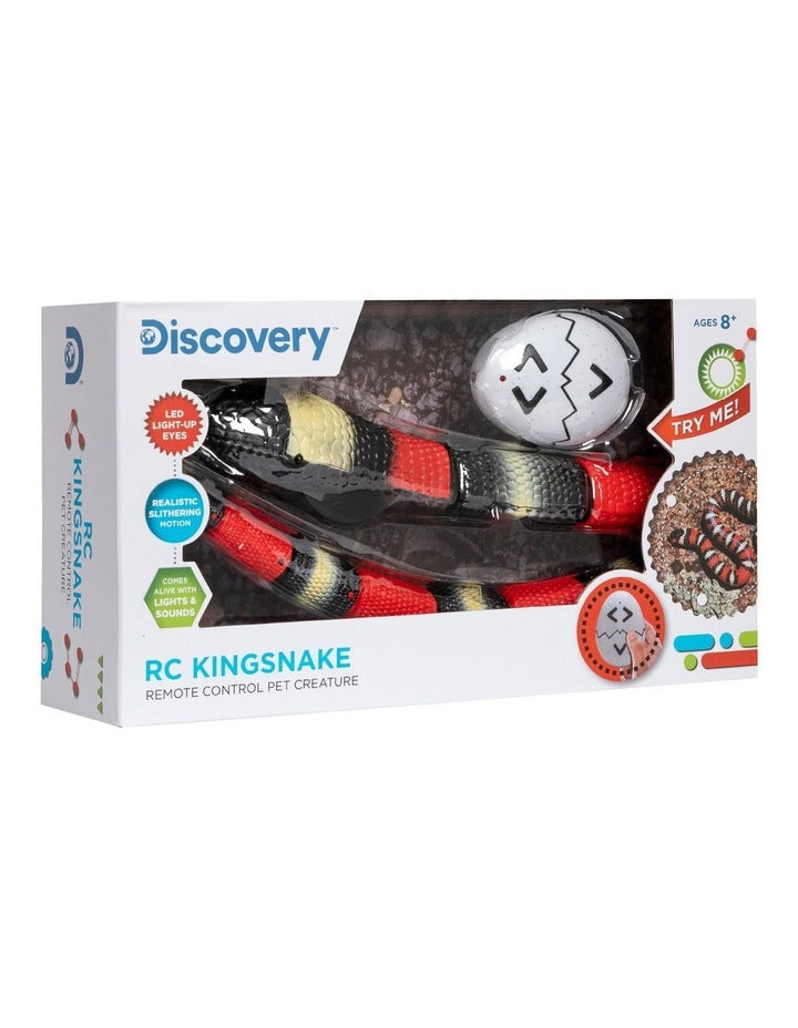 DISCOVERY RC KINGSNAKE LED INFRARED CONTROLLED ACTION DINOSAUR - Toyworld Frankston