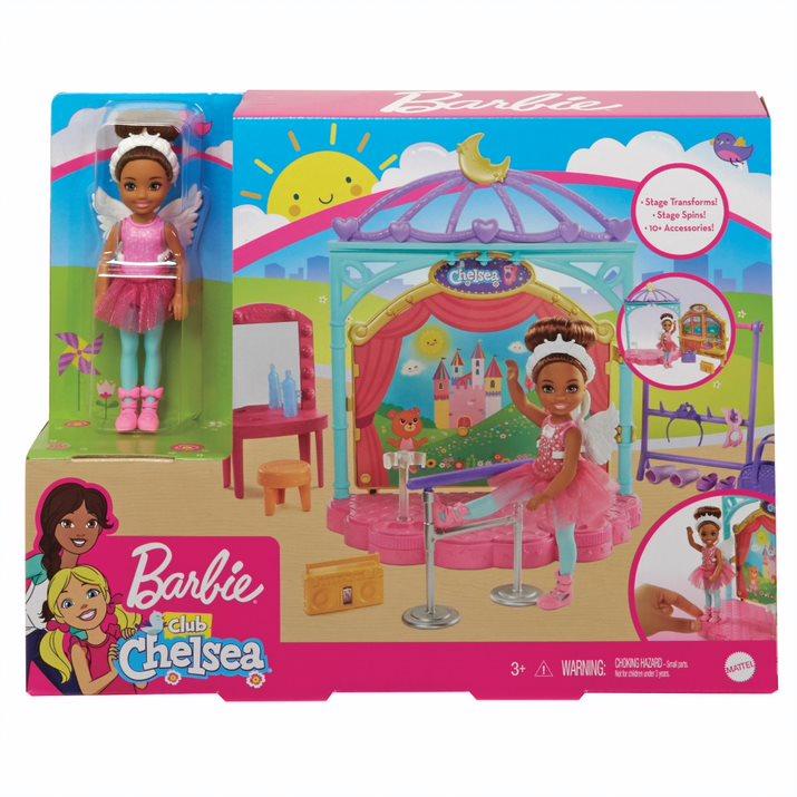BARBIE FAMILY CHELSEA SENSORY PLAYSET - Toyworld Frankston