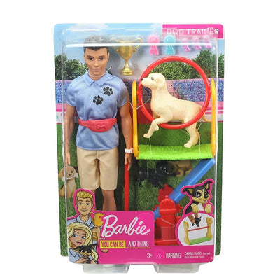 BARBIE YOU CAN BE ANYTHING DOG TRAINER KEN - Toyworld Frankston