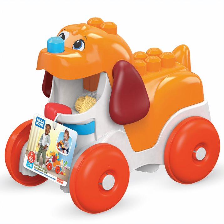 MEGABLOKS INFANT & PRESCHOOL POOPY THE PUPPY - Toyworld Frankston