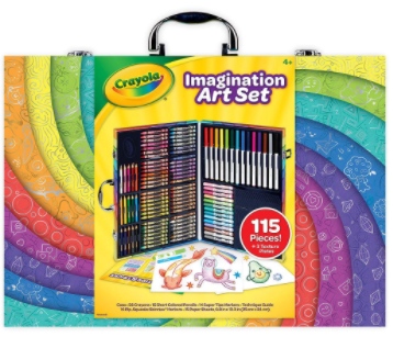 CRAYOLA IMAGINATION ART CASE SET - Toyworld Frankston