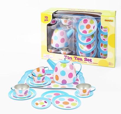 15PC TIN TEA SET - 2 - Toyworld Frankston