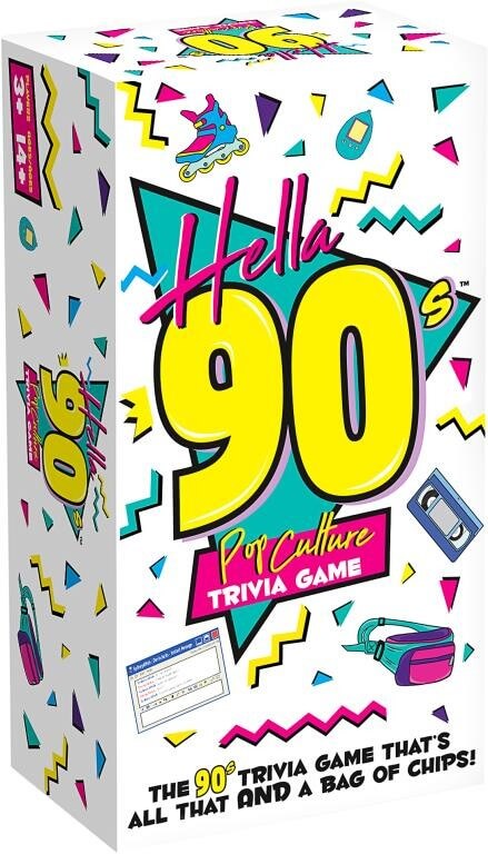 90's POP TRIVIA CARD GAME - Toyworld Frankston