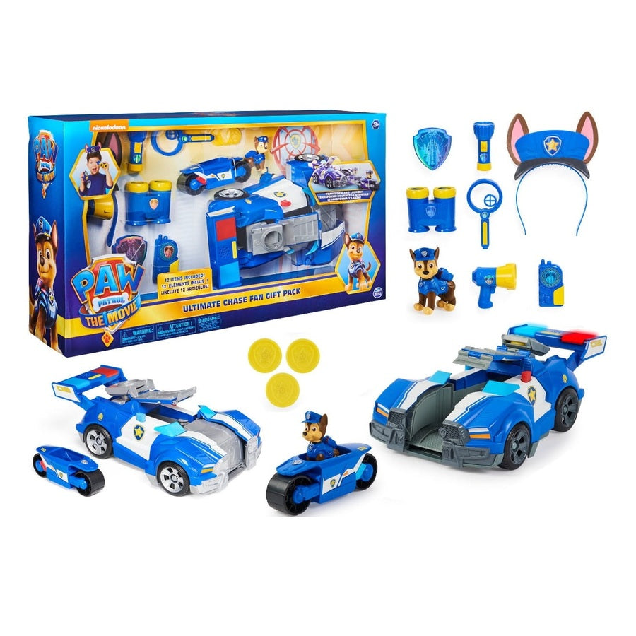 PAW PATROL MOVIE ULTIMATE CHASE FAN GIFT PACK - Toyworld Frankston