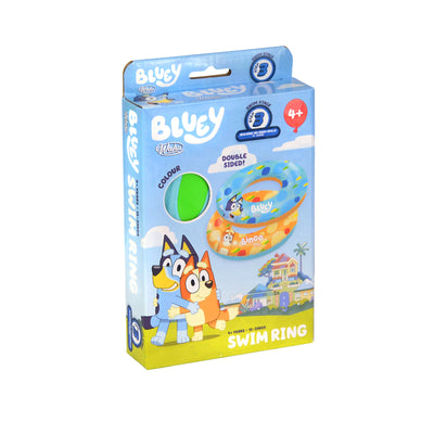 BLUEY SWIM RING 4+ 15-25KG - Toyworld Frankston