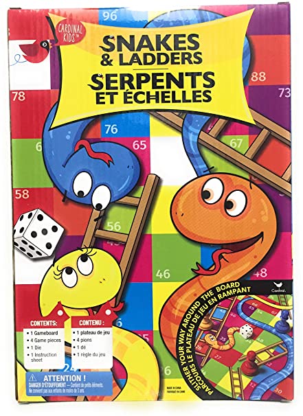 CARDINAL SNAKES AND LADDERS | CARDINAL GAMES | Toyworld Frankston