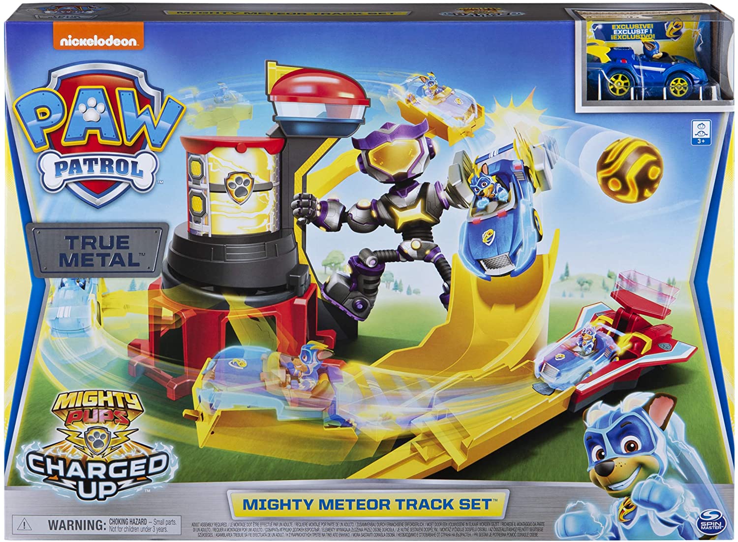 PAW PATROL MIGHTY PUPS: MIGHTY METEOR TRACK SET | PAW PATROL | Toyworld Frankston