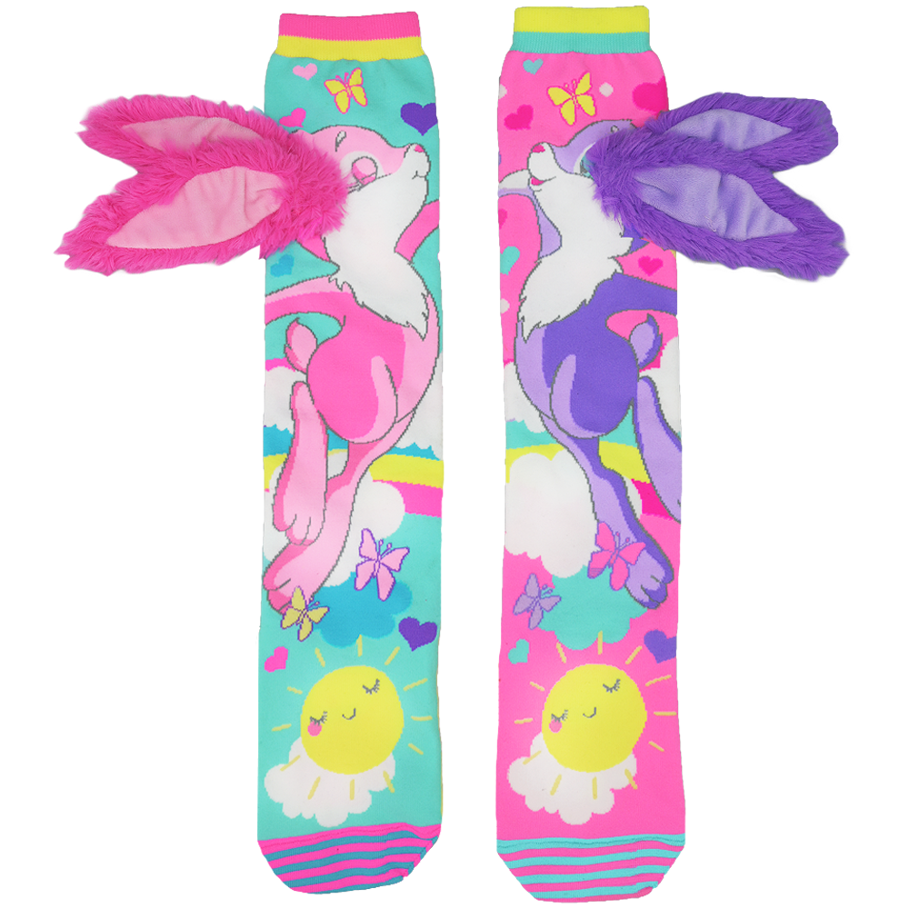 MADMIA HOP HOP BUNNY SOCKS WITH FLUFFY EARS