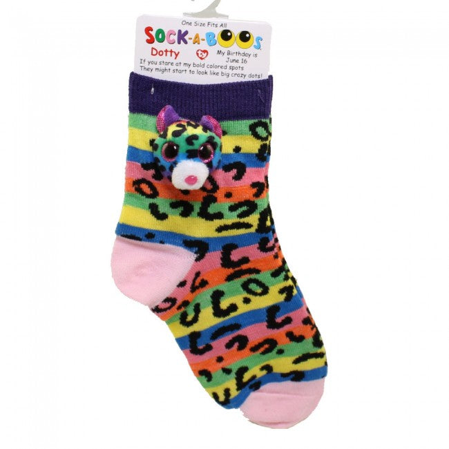 TY SOCK A BOOS DOTTY - Toyworld Frankston