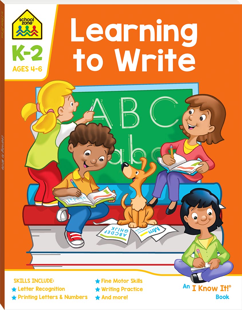 SCHOOL ZONE: LEARNING TO WRITE K-2 - Toyworld Frankston