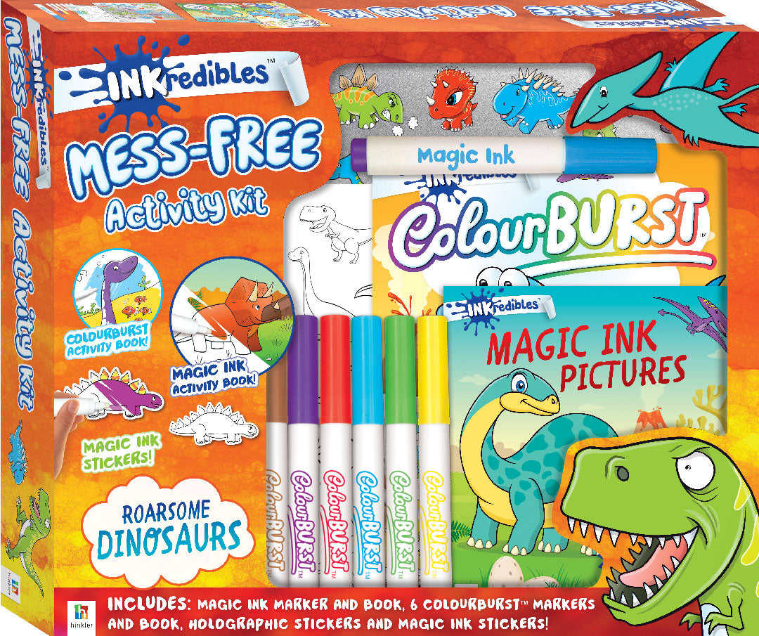 INKREDIBLES ACTIVITY KIT: DINOSAURS | Inkredibles | Toyworld Frankston