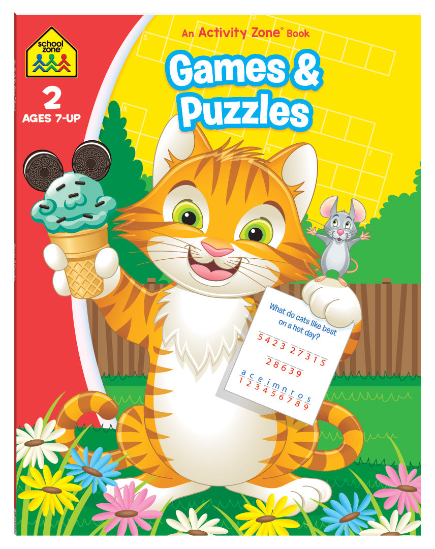SCHOOL ZONE ACTIVITY ZONE GAMES AND PUZZLES - Toyworld Frankston