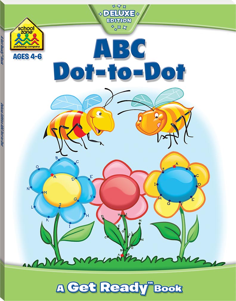 SCHOOL ZONE: ABC DOT TO DOT: A GET READY BOOK - Toyworld Frankston