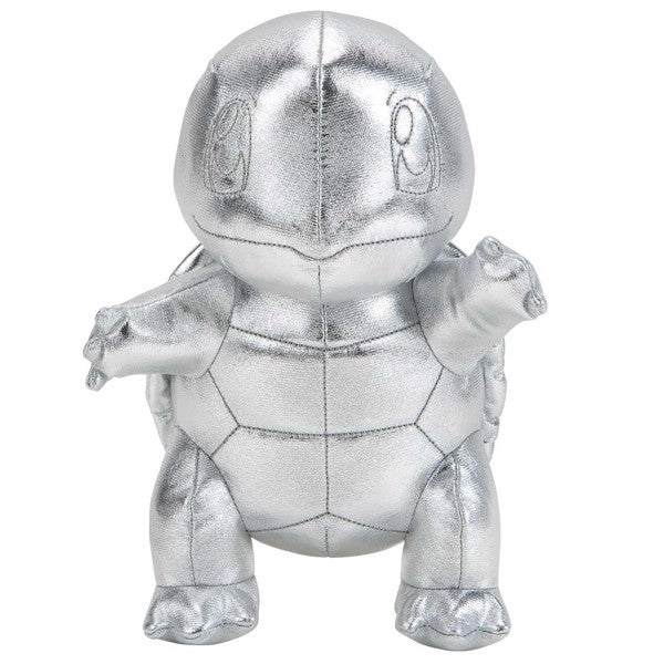 POKEMON 8IN SELECT PLUSH SILVER SQUIRTLE - Toyworld Frankston