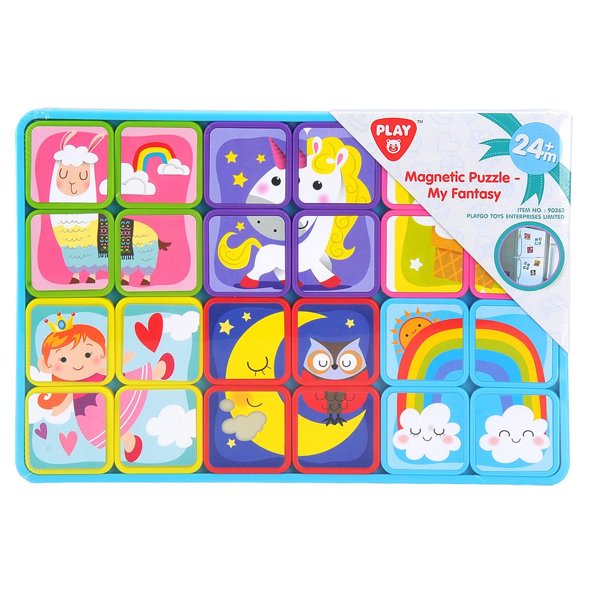 PLAYGO MAGNETIC PUZZLE ASST - Toyworld Frankston
