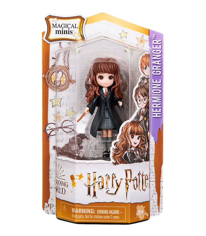 HARRY POTTER MAGICAL MINIS SMALL DOLL- HERMIONE - Toyworld Frankston