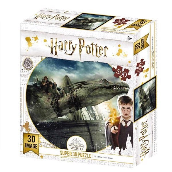 SUPER 3D 500 PC HARRY POTTER ASSORTMENT - Toyworld Frankston
