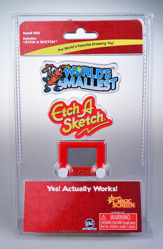 ETCH A SKETCH WORLDS SMALLEST - Toyworld Frankston