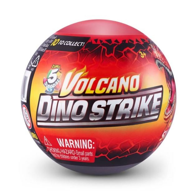 ZURU 5 SURPRISE VOLCANO DINO STRIKE - Toyworld Frankston