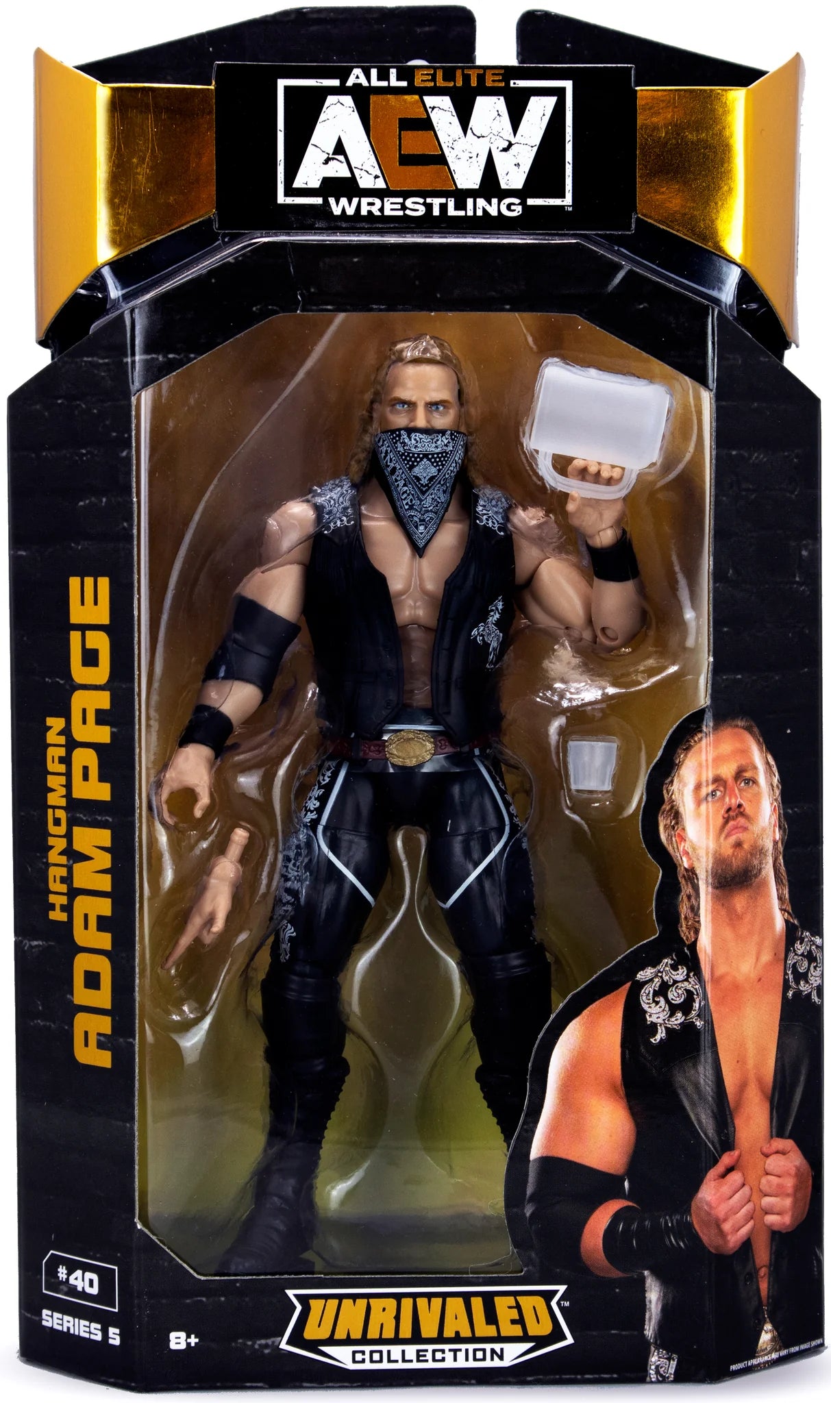 AEW UNRIVALED FIGURE PACK - ADAM PAGE - Toyworld Frankston