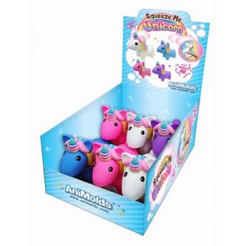 ANIMOLDS SQUEEZE ME UNICORN 22CM - Toyworld Frankston