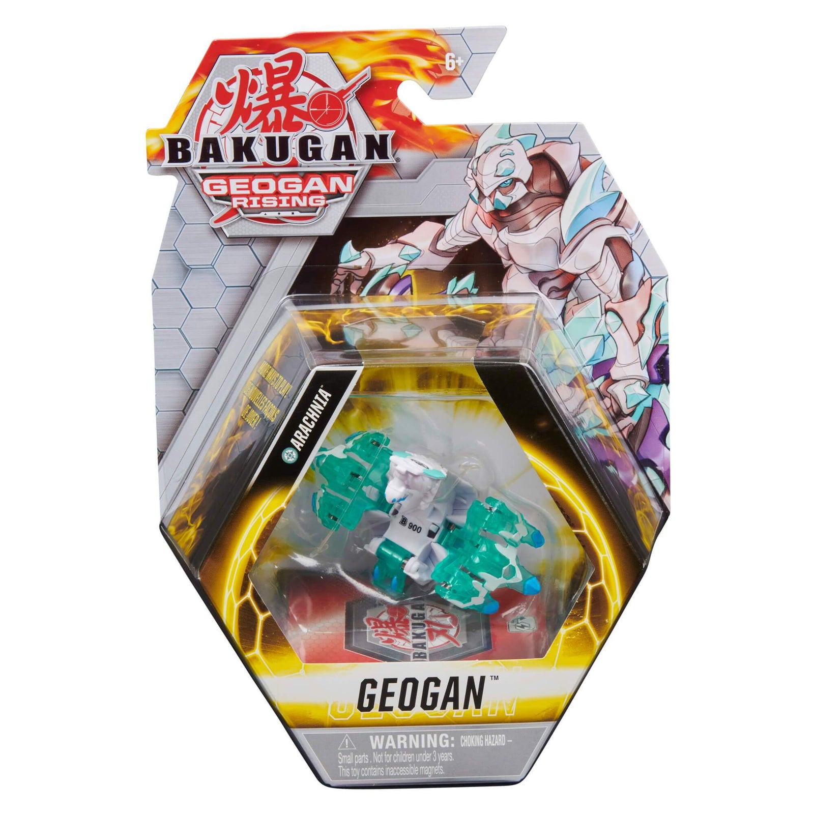 BAKUGAN GEOGAN SINGLE PACK ARACHNIA - Toyworld Frankston