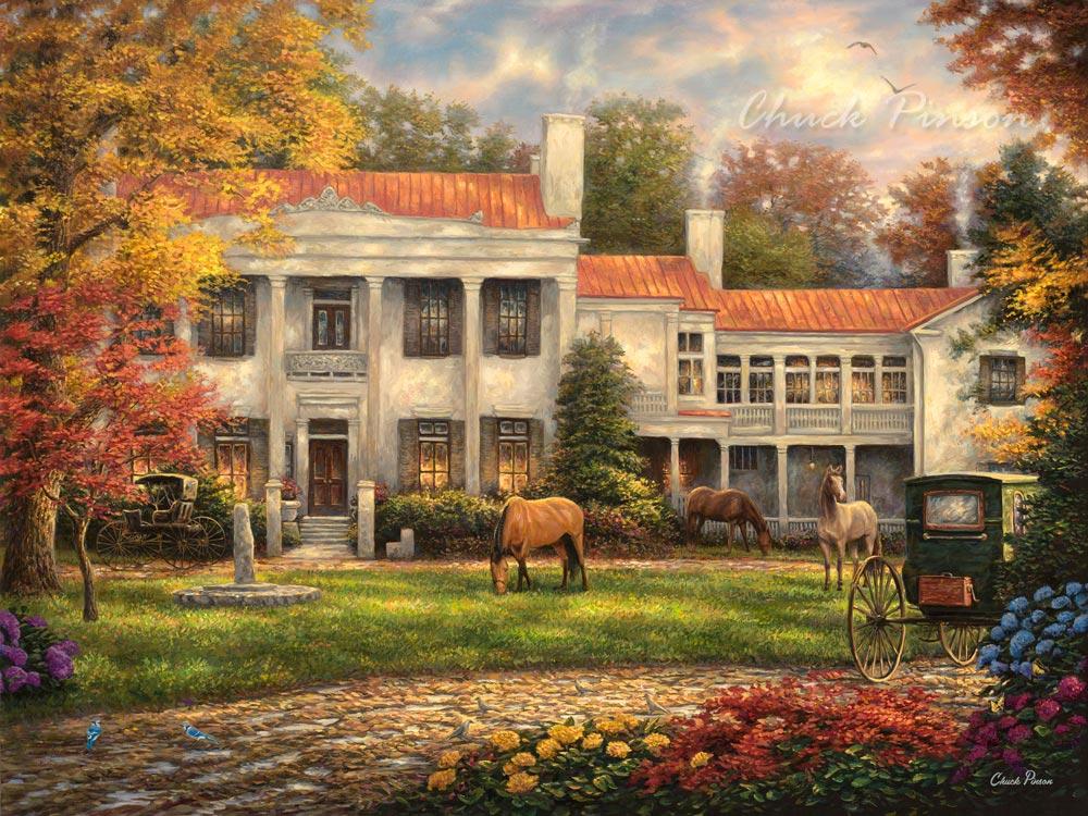 THE CHUCK PINSON COLLECTION - AUTUMN AFTERNOON IN BELLE MEADE - Toyworld Frankston