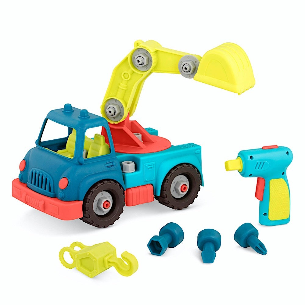 HAPPY CRUISERS TAKE APART CRANE - Toyworld Frankston