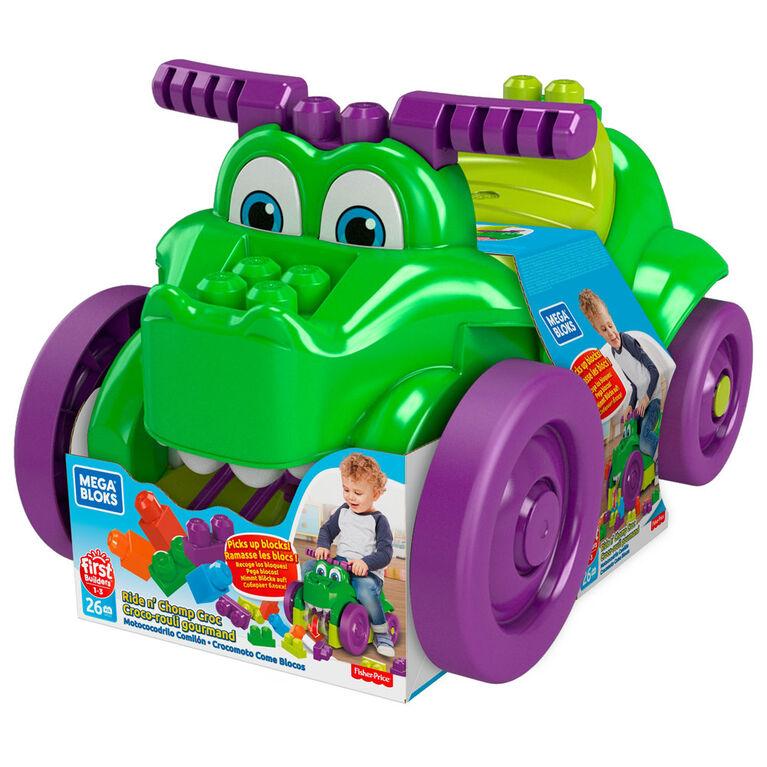 MEGA BLOKS MBBB - RIDEN CHOMP CROC - Toyworld Frankston