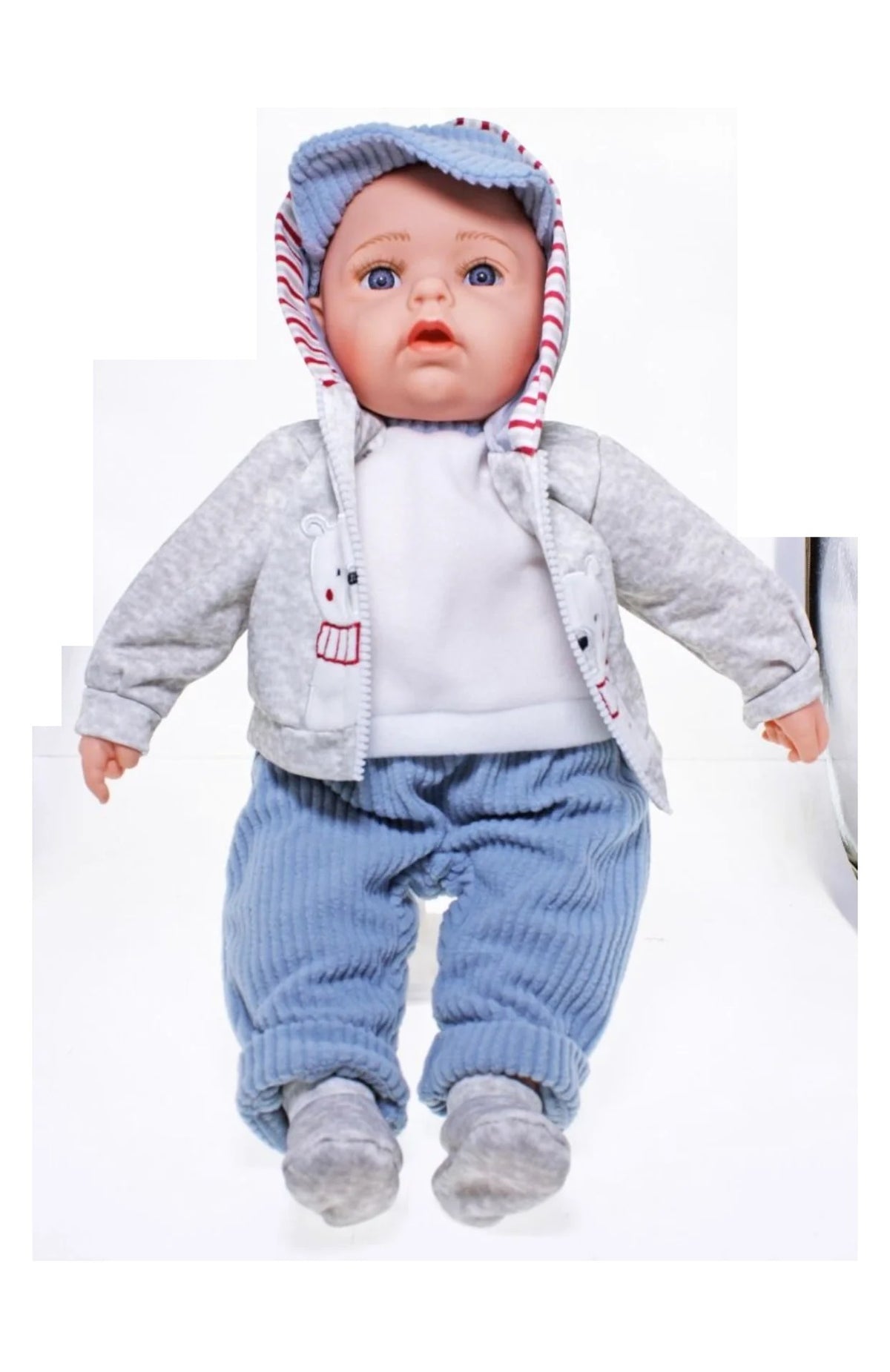 BABY DOLL WHITE/GREY - HENRY
