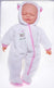 BABY DOLL WHITE LAMB - LUNA - Toyworld Frankston