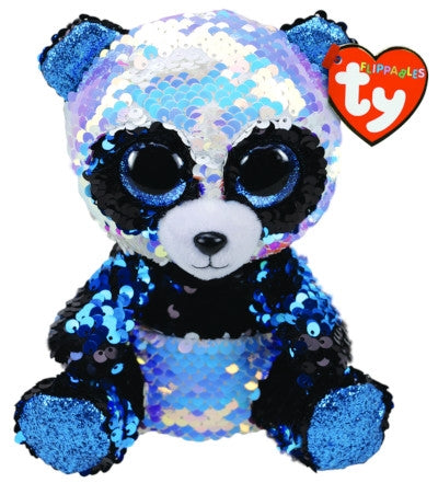 BEANIE BOO SEQUINS BAMBOO PANDA MED | Toyworld Frankston | Toyworld Frankston