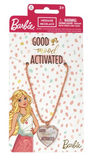 BARBIE GOOD MOOD ACTIVATED NECKLACE - Toyworld Frankston