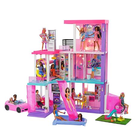 BARBIE 60TH CELEBRATIONS DREAMHOUSE PLAYSET - Toyworld Frankston