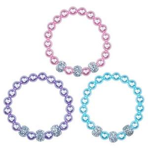 PINK POPPY HIGH TEA SPARKLE PEARL BRACELET - Toyworld Frankston