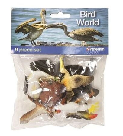 PETERKIN BIRDS WORLD 9PC FIGURES - Toyworld Frankston