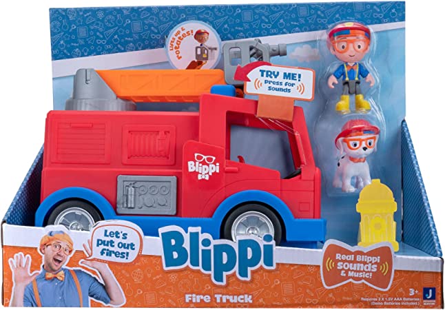 BLIPPI - FEATURE VEHICLE FIRE TRUCK - Toyworld Frankston