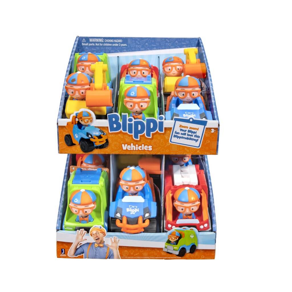 BLIPPI MINI VEHICLES EXCAVATOR | BLIPPI | Toyworld Frankston